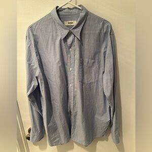 Buck Mason Women’s Mainstay Cotton Shirt - Size XL